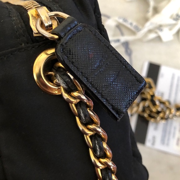 Auth Prada Tessuto Impuntu Nylon Quilted Crossbody - Picture 10 of 10